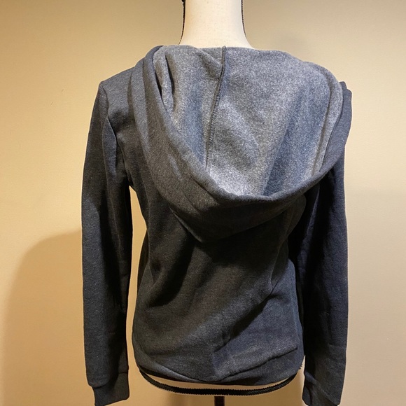 PINK Victoria’s Secret Gray Zip Up Hoodie - Picture 7 of 10
